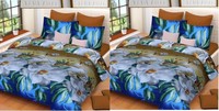 (Pack of 2) Double Bedsheets Rs299/-