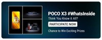 Flipkart POCO X3 #WhatsInside Quiz Chance to Win Exciting Prizes
