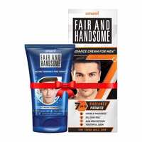 Fair and Handsome Radiance Cream  Men (60 G) and Face Wash - Instant Radiance (100 G), 160 g 