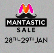 Myntra Mantasic Sale Flat 40% To 70% Off Off 28th To 29th