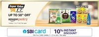 Amazon Super Value Days 1-7 Feb - 10% Discount on SBI CC