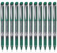 Pilot V7 Grip Green Pen (Pack of 12)
