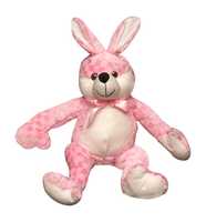 IR Huggable Check Fur-Bunny-Pink (26 x 15 x 50 cm; 250 Grams)