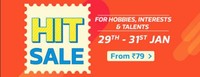 Flipkart Hit sale 29th - 31st : Upto 80% Off On Fitness, Grooming, Books And Many more