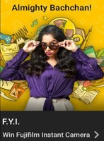 Flipkart FYI For Your Information E17 Almighty Bachchan! Win Fujifilm Instant Camera 1 Winner, GVs and SCs