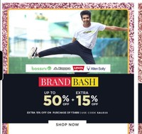 Lifestyle BrandBash Sale | 50% off + Extra 15% off On Clothing And Accessories
