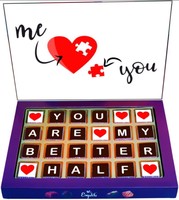Expelite Valentines Day Ideas For Girlfriend -24 Chocolates - Best Valentine Gifts For Girlfriend Bars
