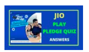 Oreo Play Pledge Answers for 2nd Feb'21 (Get 1GB or 100mb Jio data immediately)