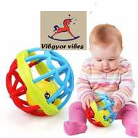 Colourful Flexible Jingle Rattle ball for babies and little ones- Pack of 2