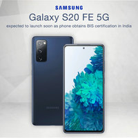 Samsung Galaxy S20 FE 5G is expected to launch soon as the phone obtains BIS certification in India.