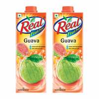 Real Fruit Juice, Guava, 1L (Pack of 2)