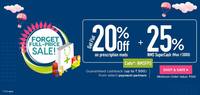 Flat 20% off on Prescribed Medicines + 25% NMS Supercash upto 3000₹ on Netmeds