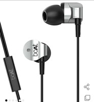 boAt BassHeads 132 T Wired Earphones with Immersive Audio, Integrated Controls and Mic