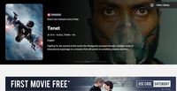 Last Day Book My Show : Watch  Tenet (English) & More Movies For FREE