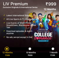 10% off on SonyLiv Premium Memberships