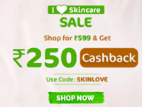 Mamaearth : Shop For Rs.599 and get Rs 250 cashback 