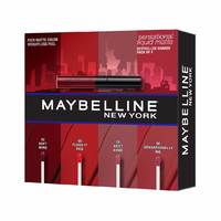 Maybelline New York Sensational Liquid Matte Lip Kit  (Pack of 4)