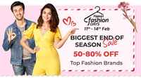 Biggest End Of Season Sale -  Branded Clothing And Accessories 50-80% Off | 11th - 14th Feb