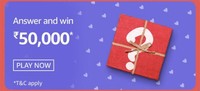 Amazon Chocolate Day | Valentine's Carnival Quiz Answer and Win 50,000rs