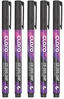 Claro By Milton CD DVD OHP Marker Pen, Pack of 25, Black Ink