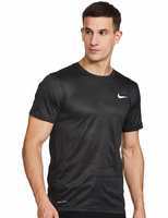 Nike Black T-shirt Size -M&L ( M @ 241 Rs and L @ 259 Rs)