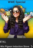 Fyi For Your Information E29 WWE Special Win Pigeon Induction Stove 2 Winners, GVs and SCs