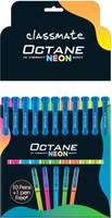 Classmate Octane Neon Gel Pen  (Pack of 11)