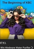 Flipkart FYI for your information E30 The Beginning Of KBC Win Hindware water purifier 2 winners, GVs and SCs  