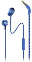 JBL Live 100 in-Ear Headphones with in-Line Microphone and Remote (Blue)