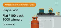 Amazon Pay Gas Cylinder Quiz Play & Win Flat ₹100 back 1000 winners