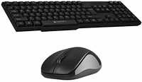 Zebronics Zeb-Companion 107 Wireless Keyboard and Mouse Combo with Nano Receiver