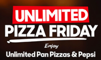 Unlimited Pan Pizzas & Pepsi @269 at PizzaHut  