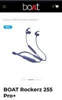 Additional 10% off on BoAt Rockerz 255 Pro Plus and other boat products