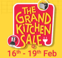 Answer & Win Extra  up  to 20  % discount in Grand Kitchen Sale