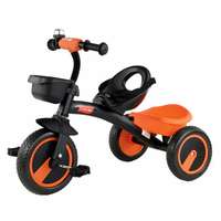 Luvlap - 18635 Joy Baby Kids Tricycle with Full Metal Frame & Anti-Slip Pedals