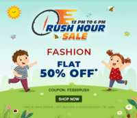 (Live at 3 PM) Firstcry FREE at Three 100% Off. upto 1500 on First 500 Orders