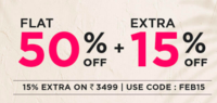 Lifestyle 72 Hour Sale Flat 50% To 70% Off + Extra 15% Off