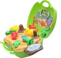 Miss & Chief Dinosaur Dough Set with Moulds and Accessories for Kids