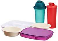 Signoraware Care You Kids Set, 5-Pieces, (Free 1-Piece Kids Square Thali)