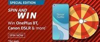 Amazon spin special edition win OnePlus 8t, canon DSLR and more*