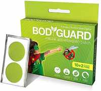 Bodyguard Premium Natural Anti Mosquito Repellent Patches - 10 + 2 Patches

