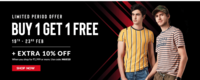 Max Fashion : Buy 1 Get 1 Free (Till 23rd Feb)