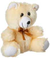 Webby Beige Soft Teddy Bear Stuffed Toy, 18cm