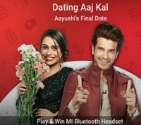 Flipkart Dating Aaj kal 4.3 Ayushi's Final Date Win MI Bluetooth Headset 3 winners, gvs and scs