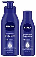 NIVEA Nourishing Body Milk Lotion, 400ml & NIVEA Nourishing Body Milk Lotion, 200 ml (Pack of 2)

