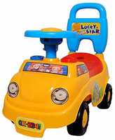 Toyshine Buzzing Car Rider Ride-on Toy with Music, 1.5-3 Years, Yellow-2

