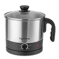 Lifelong Multifunction Cooker/Kettle 1.5 litres (Best for Boiling Milk, Eggs, Soup and Maggi/Noodles)

