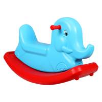 BabyGo Jumbo Rocking Elephant Toy Ride On Kids Rocker (Multicolor) (75cm x 50cm x 30cm)