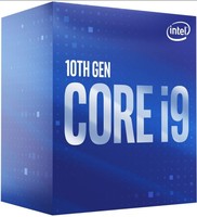 Intel Core(TM) i9-10900 2.8 GHz Upto 5.2 GHz LGA 1200 Socket 10 Cores 20 Threads 20 MB Smart Cache Desktop Processor