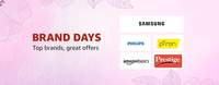 Amazon Brand Days - Top Brands Like Samsung, Philips & More Starting At Just Rs.179 + Mobile Offers Also